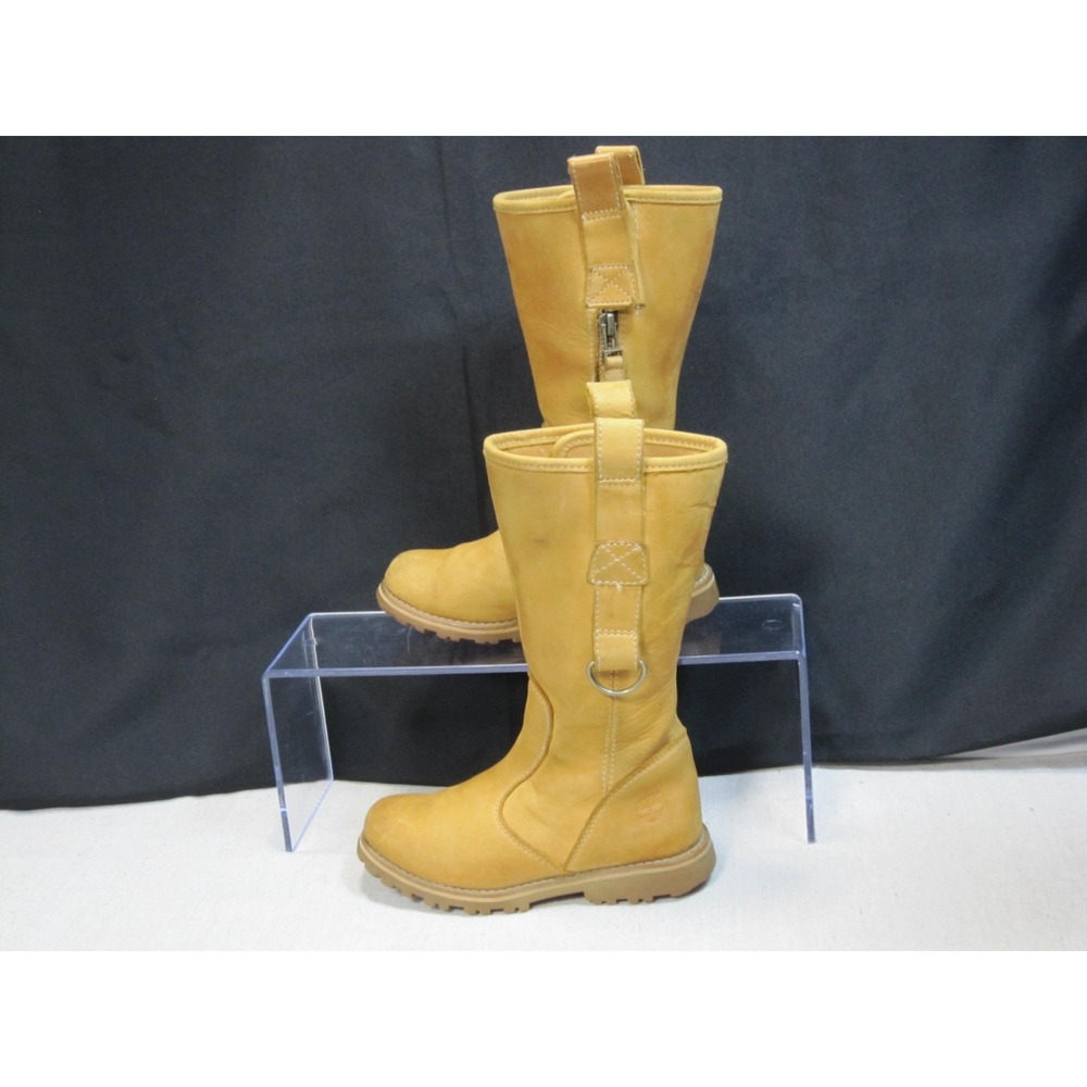 Timberland Toddler 11 Tan Leather Mid-Calf Riding Boots 80849M